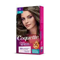 COQUETTE - Kit Tinte para Cabello 6 Rubio Oscuro 1 Aplicación