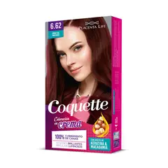 COQUETTE - Kit Tinte para Cabello 6.62 Rubio Uva Profundo 1 Aplicación
