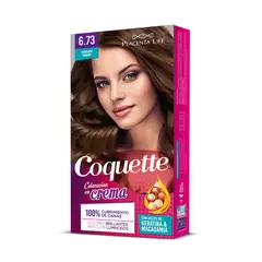 COQUETTE - Kit Tinte para Cabello 6.73 Chocolate Dorado 1 Aplicación