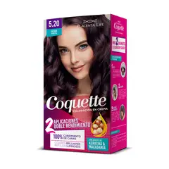 COQUETTE - Tinte para Cabello Castaño Violeta