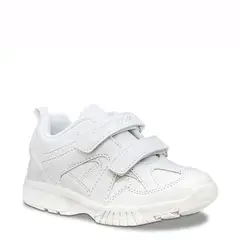 HUSH PUPPIES - Zapatilla Escolar Race 2 Velcros Blanco Unisex