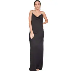 FINDING MAGNOLIA - Vestido Largo Seda Mujer