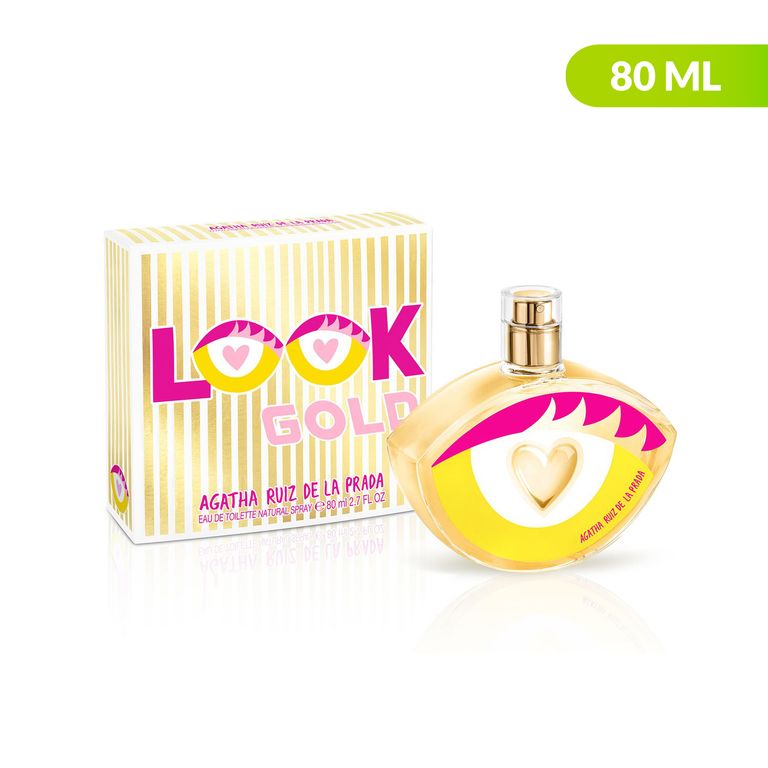 Look Gold Edt 80 Ml Mujer