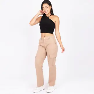 JAROLA - Pantalón Jogger Algodón Mujer