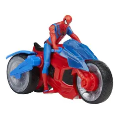 MARVEL - Juguete Motocicleta Spiderman