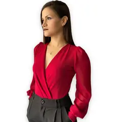 TULULA - Body Manga Larga Algodón Mujer