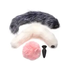 BANANA POP - Set de 3 Colas Intercambiables Tailz Anal