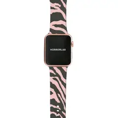 HORRORLAB - Correa Black Zebra 42-44-45-49mm Apple Watch