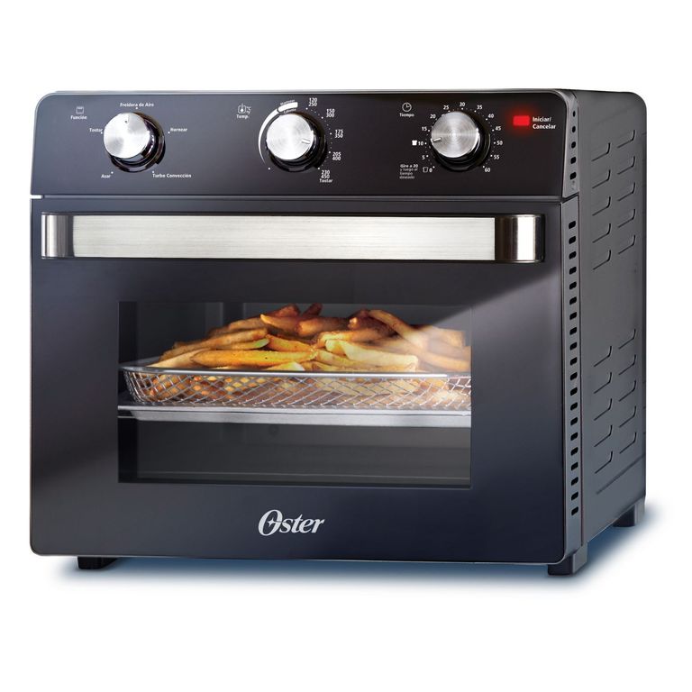 Horno eléctrico Oster® 22 lts con freidora de aire y paredes antiadherentes Oster®