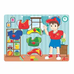 ARTI CREATIVO - Jgo.educ. Dress Up Boy Madera