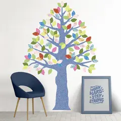 STICKART - Vinilo Árbol Cedro Azul
