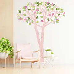 STICKART - Vinilo Árbol Abedul Rosa
