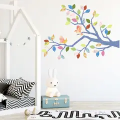 STICKART - Vinilo Árbol Primavera Azul