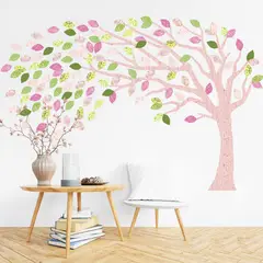 STICKART - Vinilo Arbol Otoño Rosa