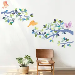 STICKART - Viniloa Árbol Ramas Azul