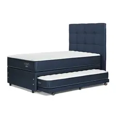 ROSEN - Dormitorio Diván Upline Issey Azul 1.5 Plz