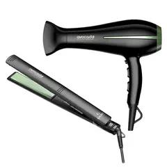GAMA - Pack Avocado: Secadora Bora + Plancha Elegance