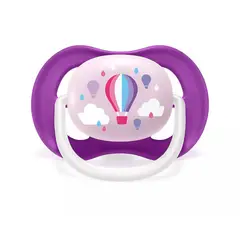 AVENT - Chupón Ultra Air 6-18M Globo Morado