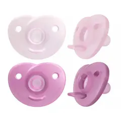 AVENT - Chupón Curv Soothie Niña 0-6M