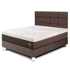PARAISO - Dormitorio Royal Abrazzo Blocks 2 Plz + 2 Almohadas Viscoelásticas