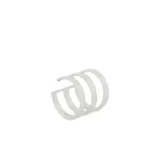 CLAUDIA NAVARRO - Cuff Triana Silver Rh
