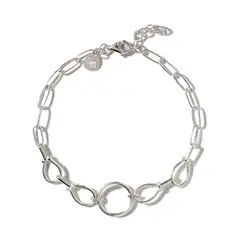 CLAUDIA NAVARRO - Pulsera Aura Silver Rh