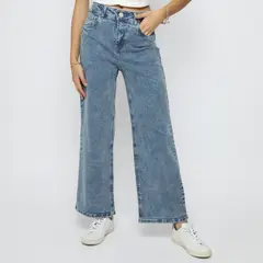 SYBILLA - Jean Straight Tiro Medio Mujer