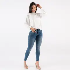 JAROLA - Jean Skinny Tiro Alto Mujer