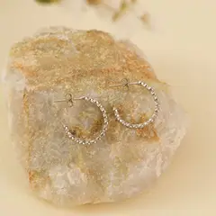 AMPHORA - Aretes Plateado