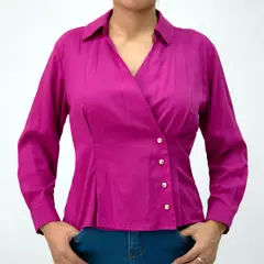 FORDAN JEANS - Blusa Manga Larga Mujer