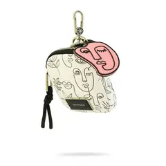 AMPHORA - Monedero Picasso Blanco