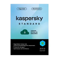 KASPERSKY - Antivirus Standard 1 Dispositivo 1 Año