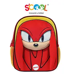 SONIC - Mochila Niño con capucha Magic Knuckles