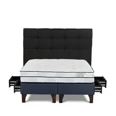 ROSEN - Dormitorio Con Cajones Autonomy Sky Issey Queen