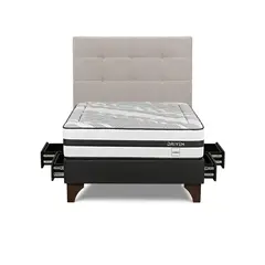 ROSEN - Dormitorio Con Cajones Driven Issey Niebla 2 Plz