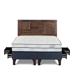 ROSEN - Dormitorio Con Cajones Autonomy Sky Dolce King