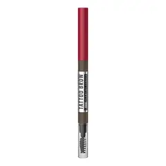 MAYBELLINE - Lápiz Para Cejas Tattoo Brow Pencil Dark X 9gr