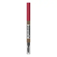 MAYBELLINE - Lápiz Para Cejas Tattoo Brow Pencil Natural Brown X 9gr