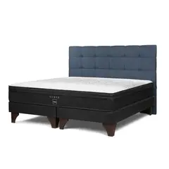 ROSEN - Dormitorio Europeo Tempo Issey Queen + 2 Almohadas