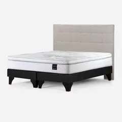 ROSEN - Dormitorio Europeo Art 4 Issey Niebla Queen