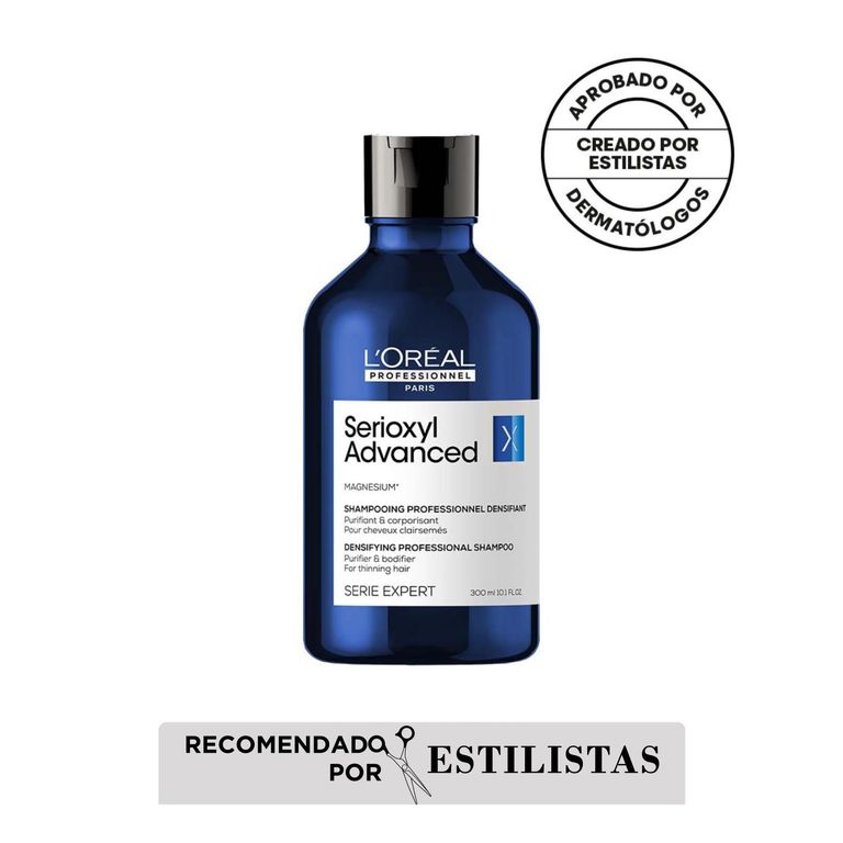 Shampoo Que Purifica Suavemente Y Ayuda A Dar La Sensación De Densidad Renovada Serioxyl Density 300 Ml