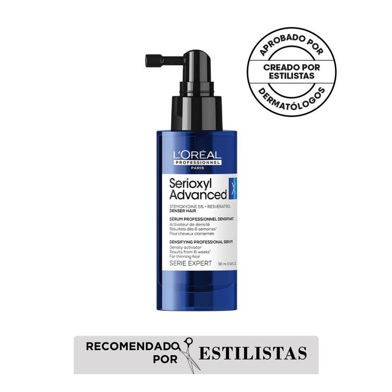 Serum Que Multiplica El Número De Cabellos Con El Uso Diario, Para Más Densidad Serioxyl Density 90Ml