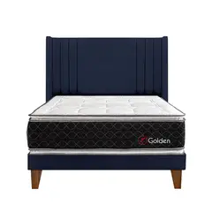 FORLI - Dormitorio Europeo Golden De Luxe Azul 2 Plz