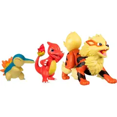 POKEMON - Pack X3 Figuras De Batalla