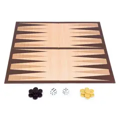SPIN MASTER GAMES - Juego de Mesa Backgammon