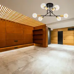 LA ROCHELLI - Lámpara Alisse Negro 6 Luces