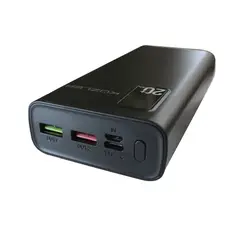 KUZLER - Batería Externa 20,000mAh powerbank slim 22W