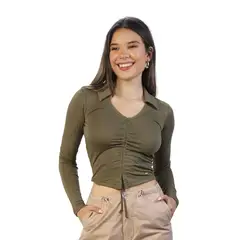 FORDAN JEANS - Polo Manga Larga Mujer Ford