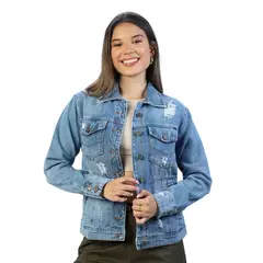 FORDAN JEANS - Casaca Jean Mujer Ford