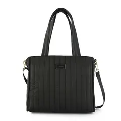 AMPHORA - Cartera Parker Negro